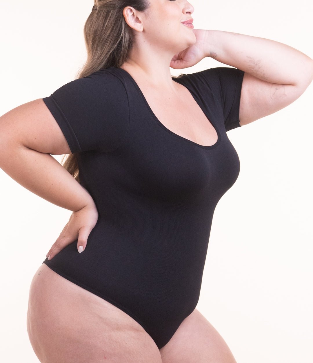 Body Confort – Body de Manga Corta sin Costuras