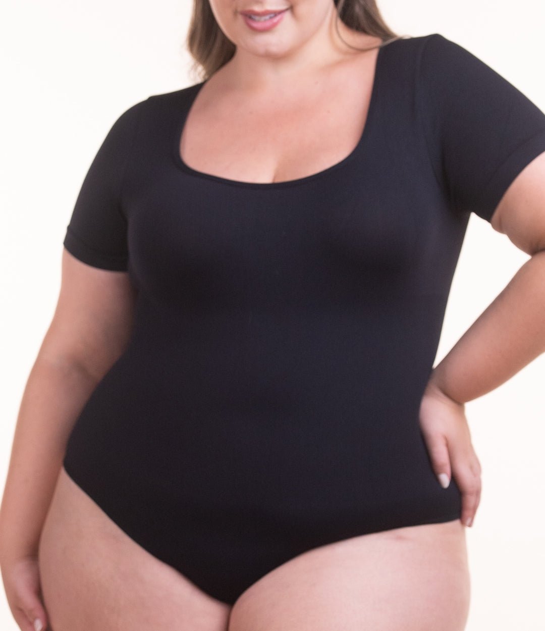 Body Confort – Body de Manga Corta sin Costuras