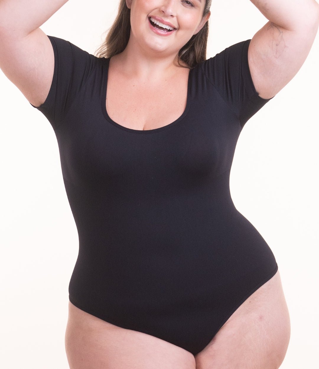 Body Confort – Body de Manga Corta sin Costuras