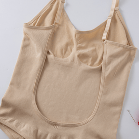 Body Curve Naked – Body Moldeador con Abertura Higiénica y Espalda Descubierta
