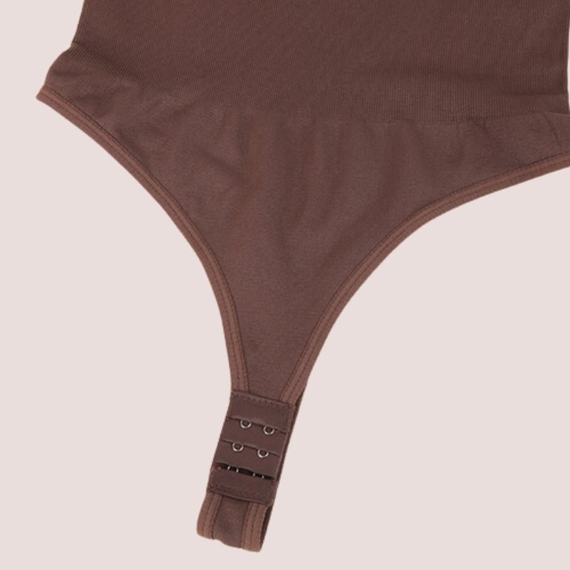 Body Curve Naked – Body Moldeador con Abertura Higiénica y Espalda Descubierta