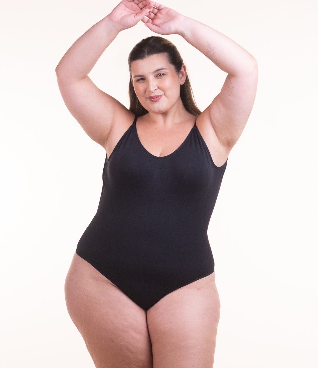 Body Curve Naked – Body Moldeador con Abertura Higiénica y Espalda Descubierta