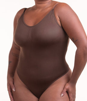 Body Curve Naked – Body Moldeador con Abertura Higiénica y Espalda Descubierta