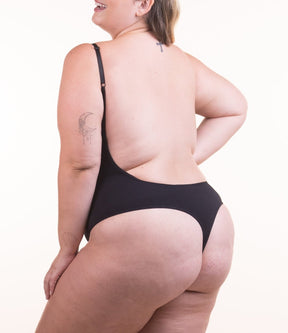 Body Curve Naked – Body Moldeador con Abertura Higiénica y Espalda Descubierta
