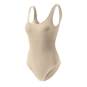Body Shaper – Body moldeador acanalado con abertura higiénica