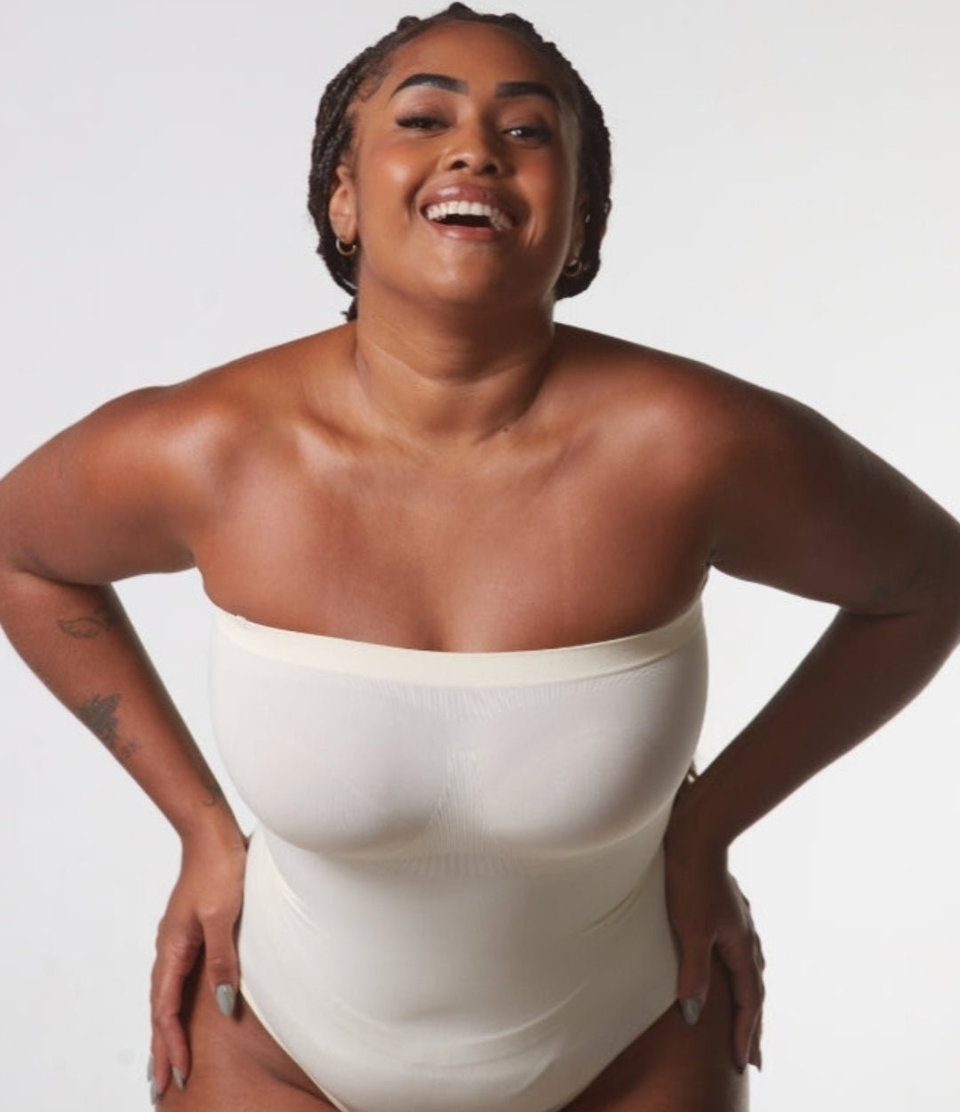 Body moldeador strapless