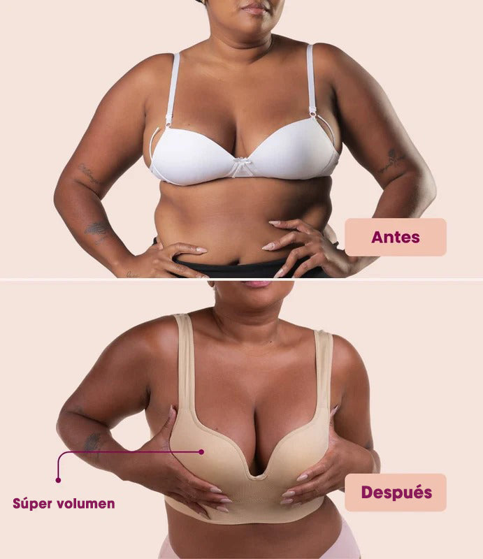 Brasier Efecto Push Up - Realza el Busto Sin Varillas Que Lastiman
